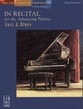 In Recital for the Advancing Pianist piano sheet music cover